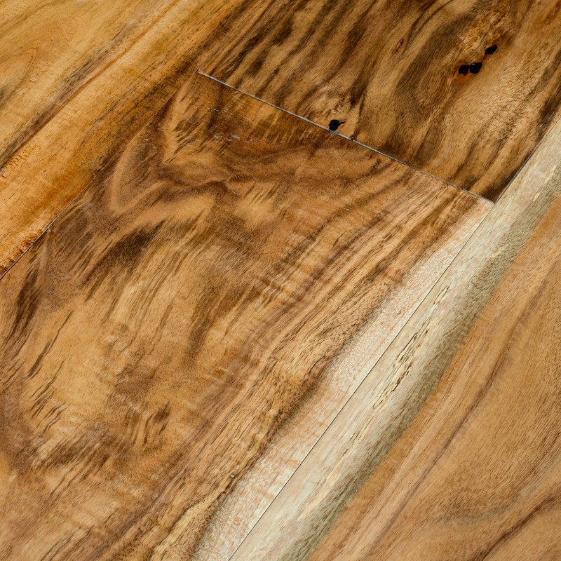 Artisan Hardwood Timberline Distressed Acacia Distressed Natural Hardwood Room Scene