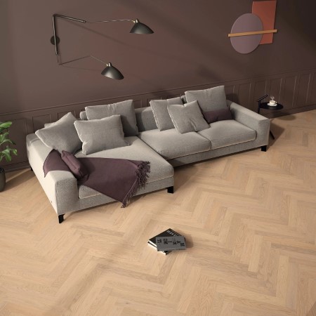 Alpine Wood Floors Select Sherman Herringbone Hardwood