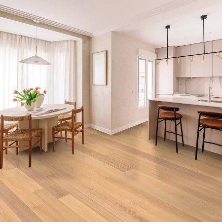 Anderson Tuftex Carpentry Oak Honeycomb Hardwood Room Scene