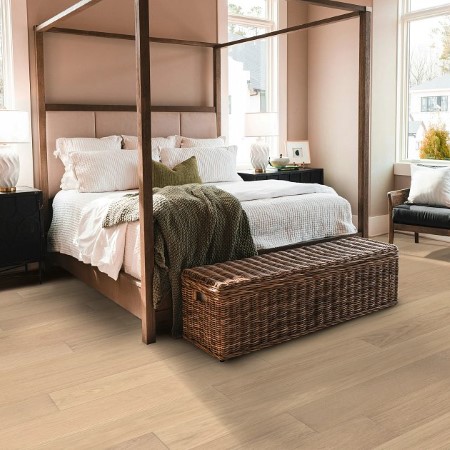 Anderson Tuftex Carpentry Oak Sediment Hardwood Room Scene