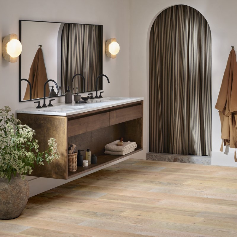 Anderson Tuftex Metallics II Pewter Hardwood Room Scene
