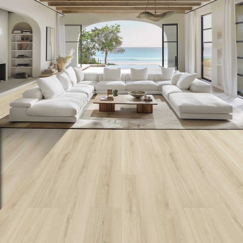 Aquaproof Hydropro Bedrock Mist Laminate Room Scene