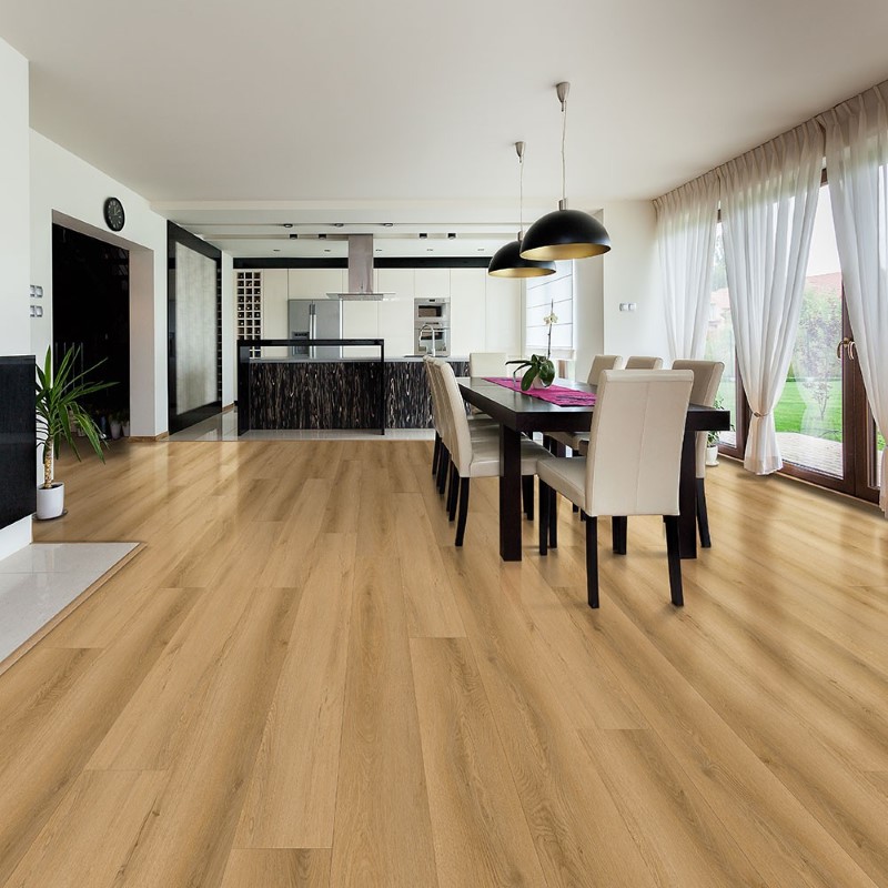 Bateaux Floors French Oak Le Mans Vinyl Room Scene