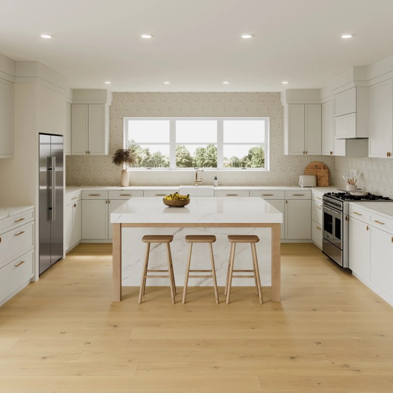 Bedrosians Bordeaux Naturale Hardwood Room Scene