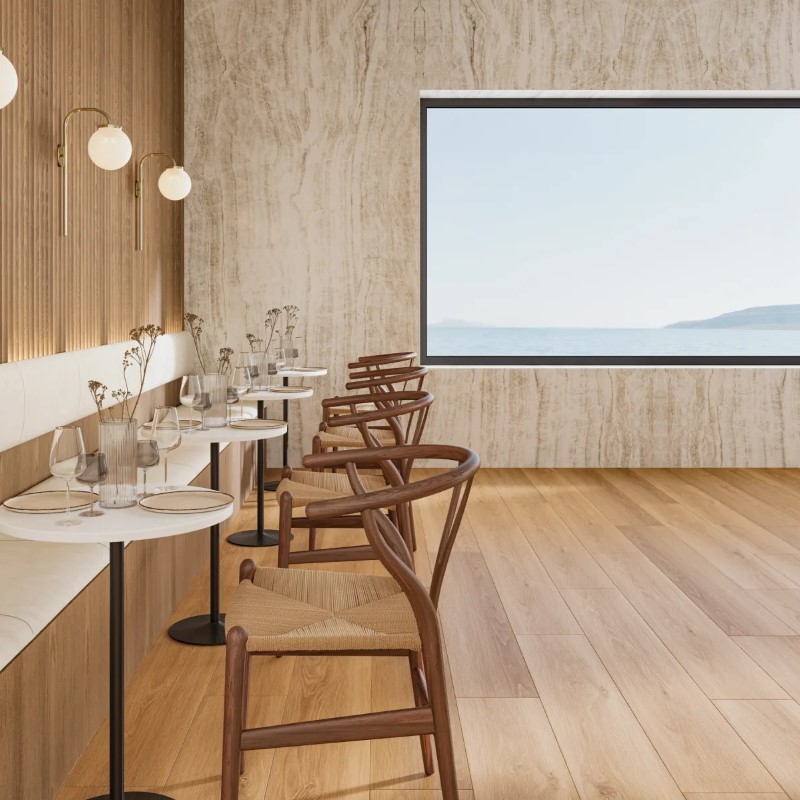 Bedrosians La Jolla Bahia Hardwood Room Scene