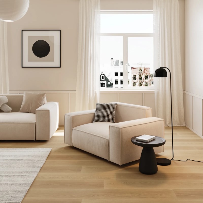 Bedrosians Maison Trois Hardwood Room Scene