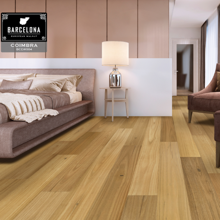 Bravada Hardwood Barcelona Coimbra Hardwood Room Scene