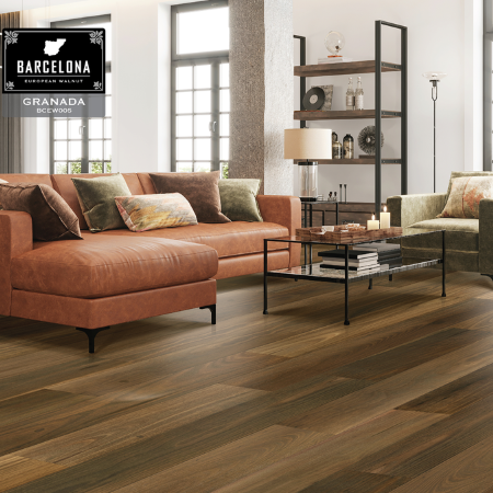 Bravada Hardwood Barcelona Granada Hardwood Room Scene