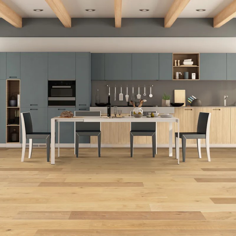 Cali Floors Meritage Chardonnay Oak Hardwood Room Scene