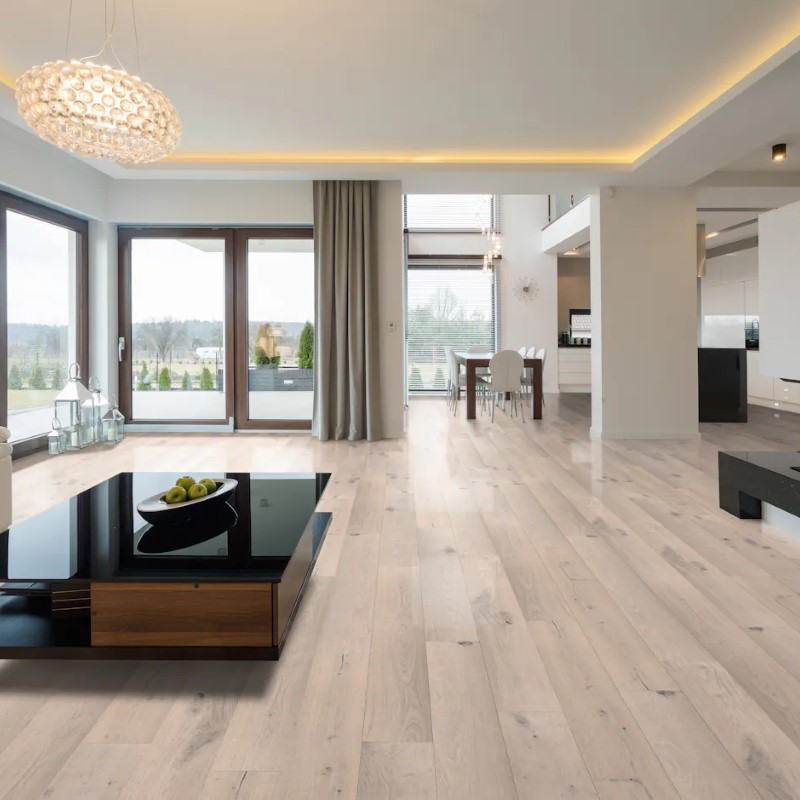 Cali Floors Meritage New World Oak Hardwood Room Scene