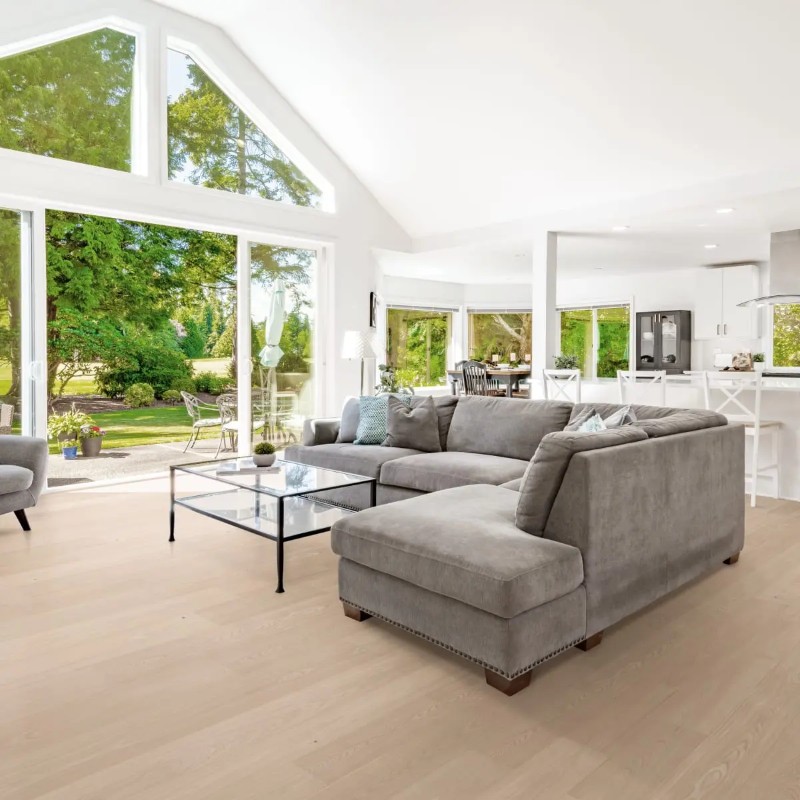 Cali Floors Varietals Clarified Ash Hardwood Room Scene