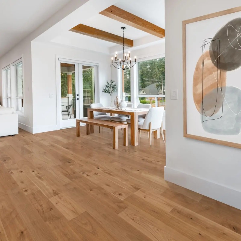 Cali Floors Varietals Cured Hickory Hardwood Room Scene