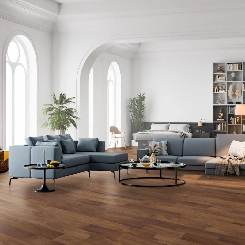 Cali Floors Varietals Natural Acacia Hardwood Room Scene