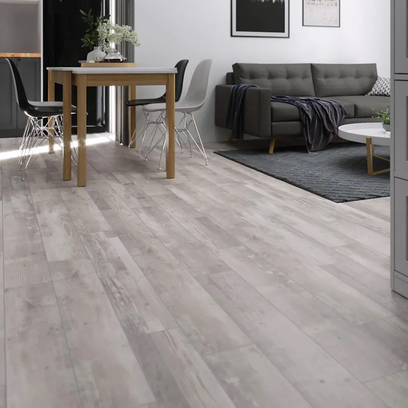 Cali Floors Windandsea Low Tide Gray Ash Vinyl Room Scene