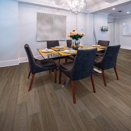 Coretec Scratchless Ansley Walnut Vinyl Room Scene