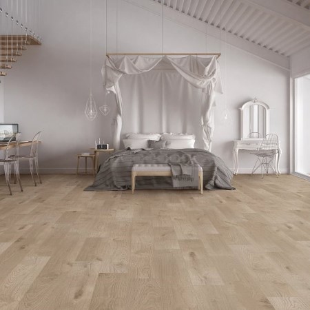 Coretec Scratchless Pronto Oak Vinyl Room Scene