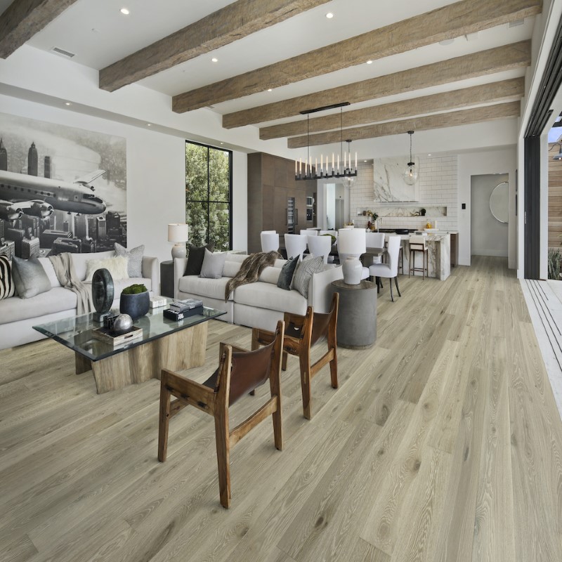 DM Flooring Royal Oak Designer Sandalwood Hardwood Room Scene