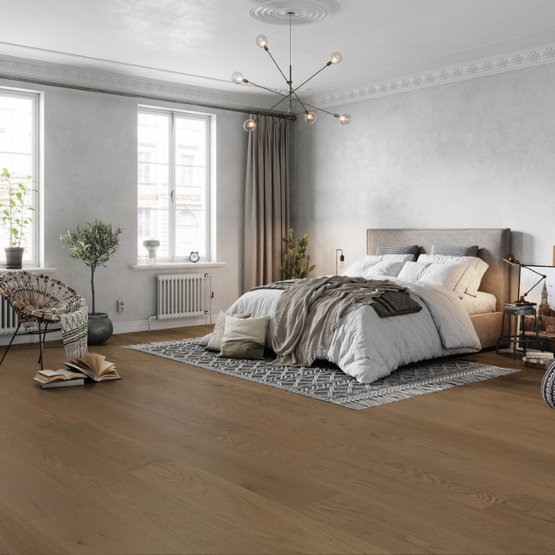 Dukes Group Inspire Storm Hardwood Room Scene