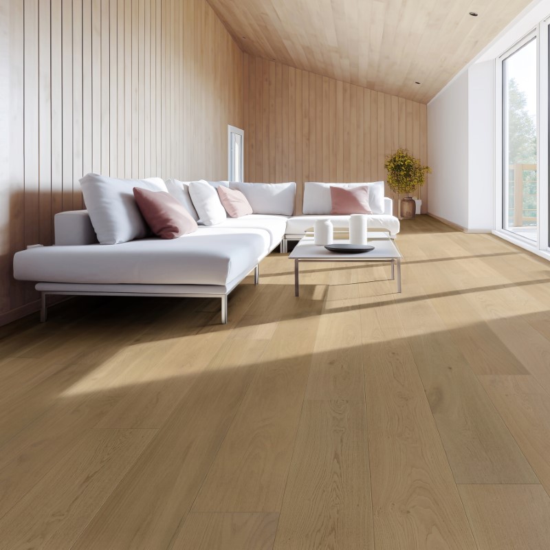 Dukes Group Inspire Vanilla Hardwood Room Scene