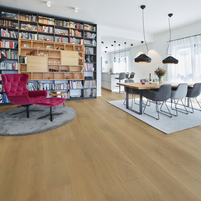 Dukes Group Legacy Aged Copper Hardwood Room Scene