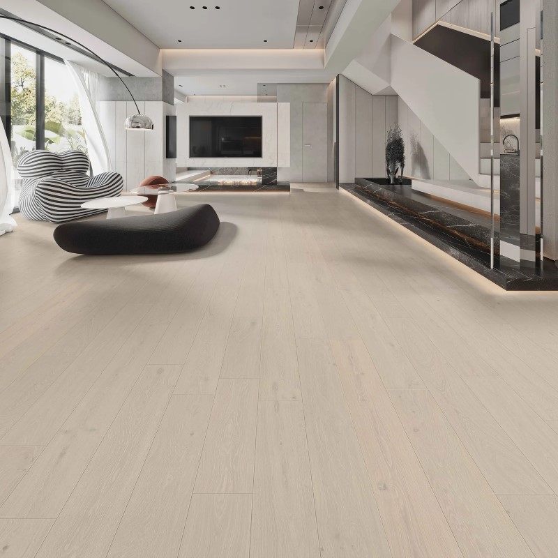 En Bois Flooring Brittany High Rock Hardwood Room Scene