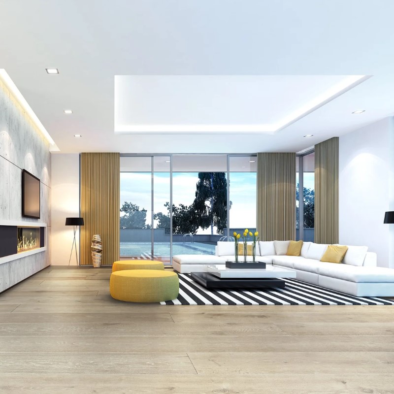 En Bois Flooring Villa del Mar Danube Hardwood Room Scene