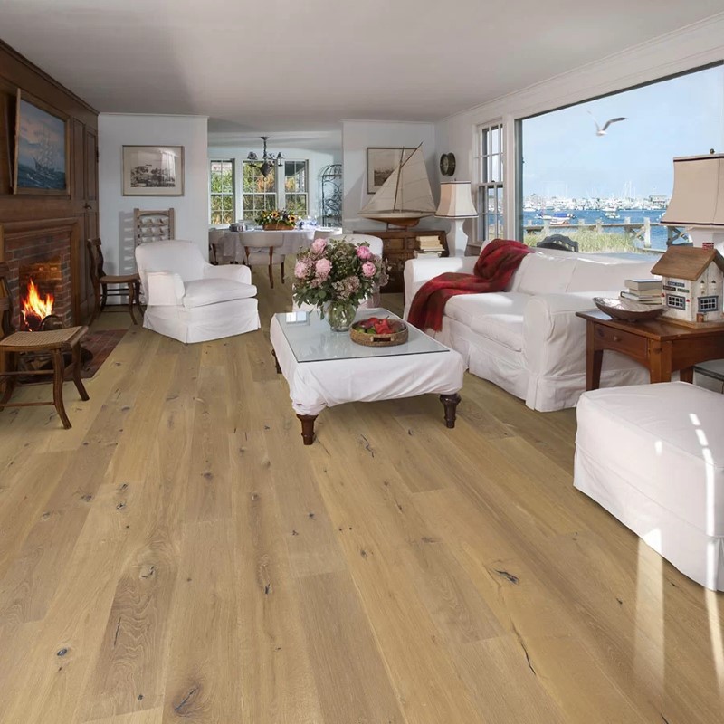 Hallmark Floors Alta Vista Laguna Oak Hardwood Room Scene