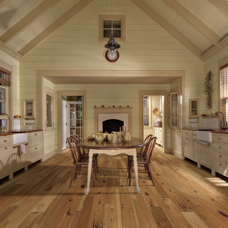 Hallmark Floors Monterey Ranchero Hickory Hardwood Room Scene