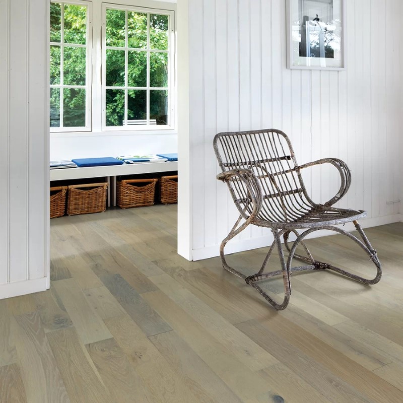 Hallmark Floors Novella Hawthorne Oak Hardwood Room Scene