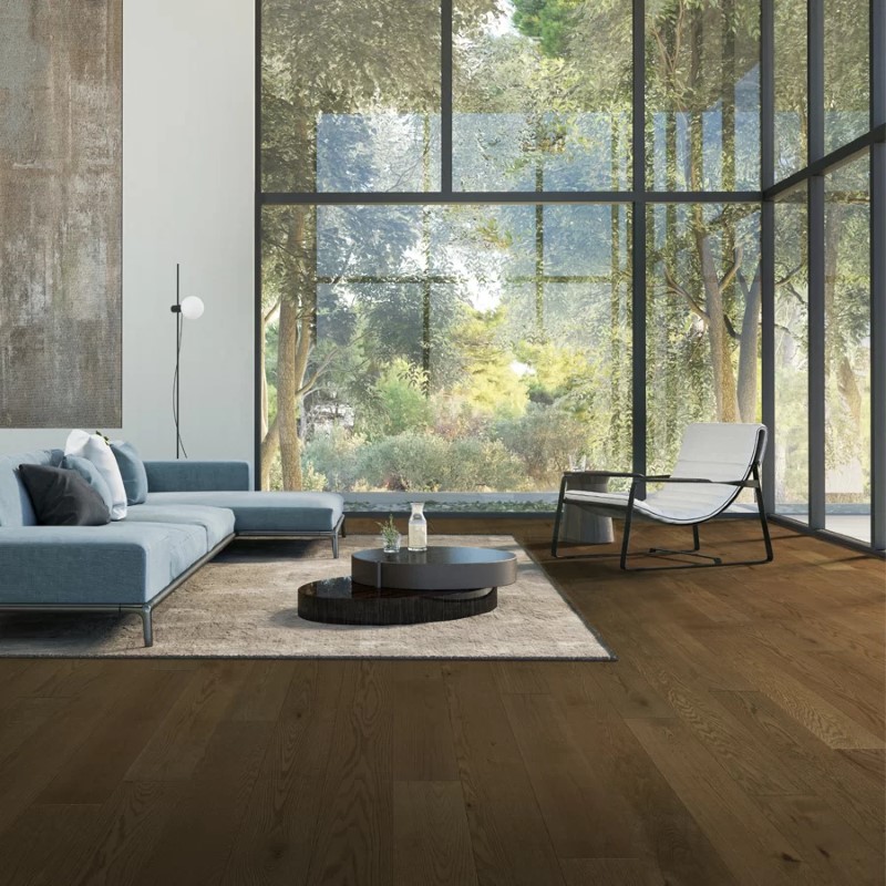 Hallmark Floors Serenity Calm Oak Hardwood Room Scene