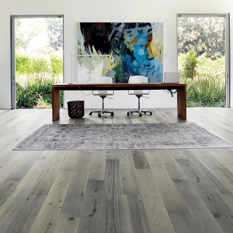 Hallmark Floors True Jasmine Hickory Hardwood Room Scene