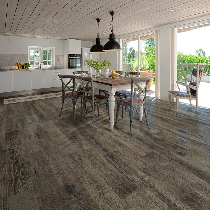 Hallmark Floors True Magnolia Hickory Hardwood Room Scene