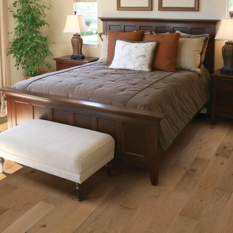 Hallmark Floors Ventura Mangrove Oak Hardwood Room Scene