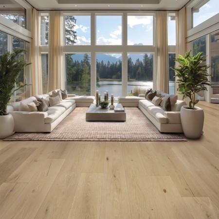 HF Design Pavilion Manor Driftwood Trail Hardwood Room Scene