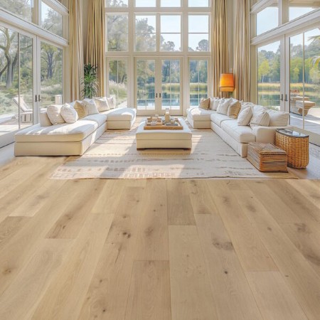 HF Design Pavilion Manor Garden Sunset Hardwood Room Scene