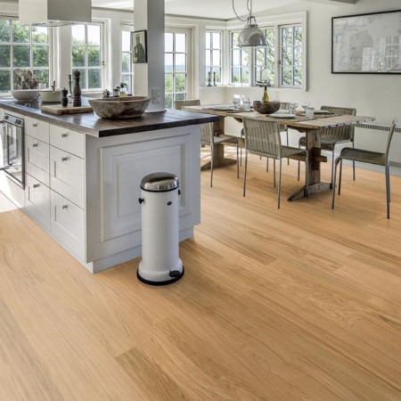 Kahrs Life Collection Pure Oak Wide Hardwood Room Scene