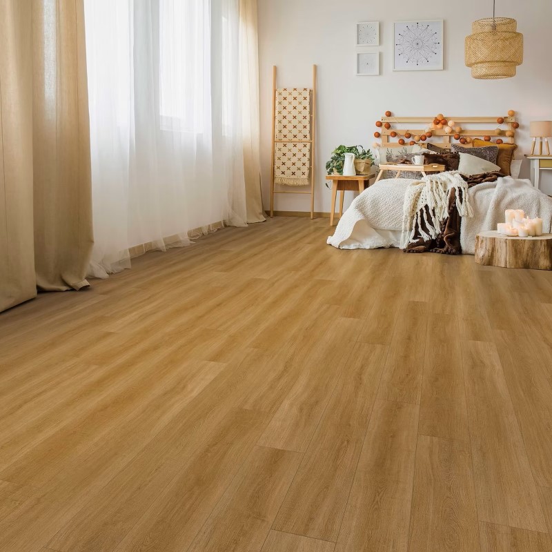 Lux Floors Terra Nova Moccasin Laminate Room Scene