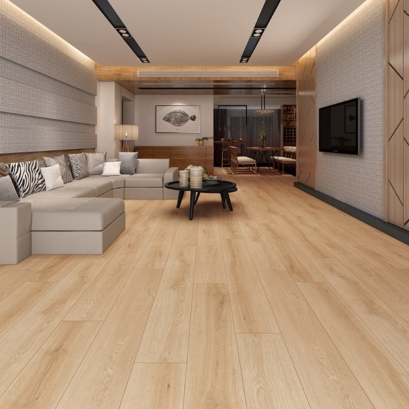 Megaclic AquaShield Ozark Laminate Room Scene