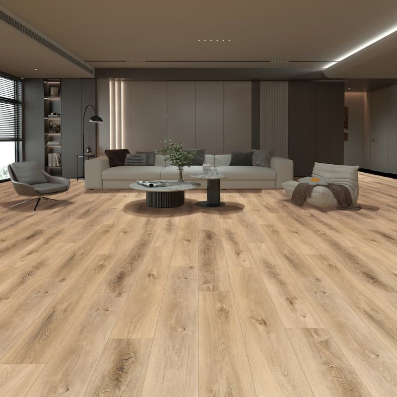 Megaclic AquaShield Springtime Laminate Room Scene