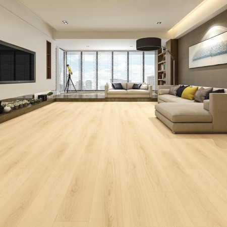 Megaclic Centennial Morning Dew Laminate Room Scene