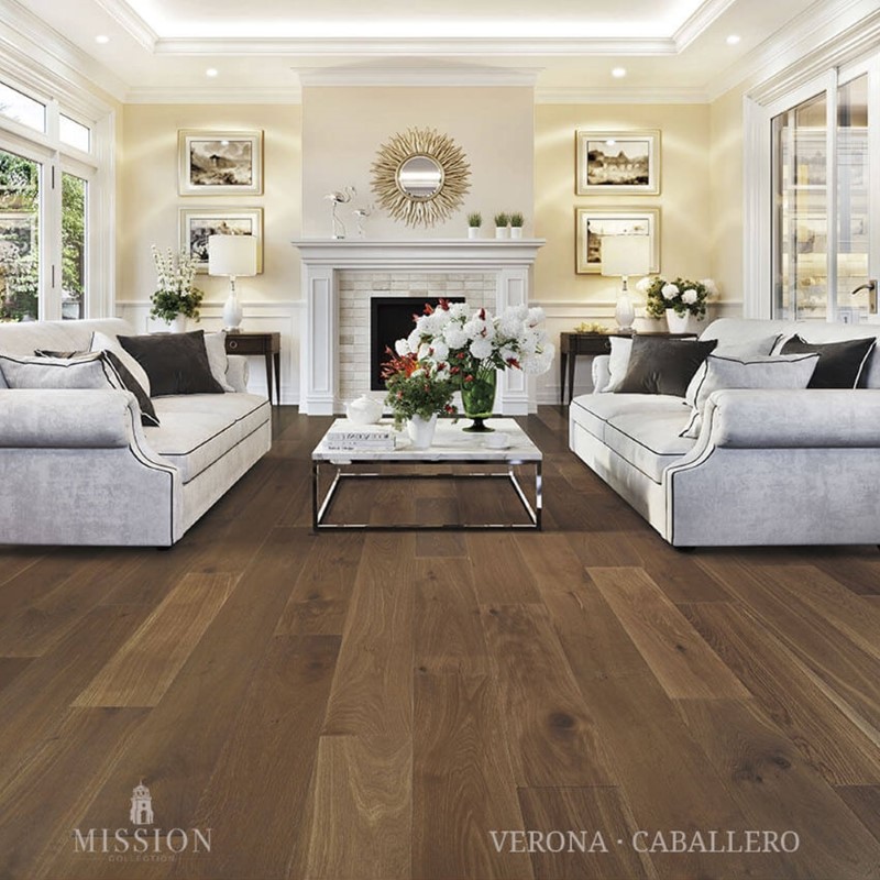 Mission Collection Verona Caballero Hardwood Room Scene