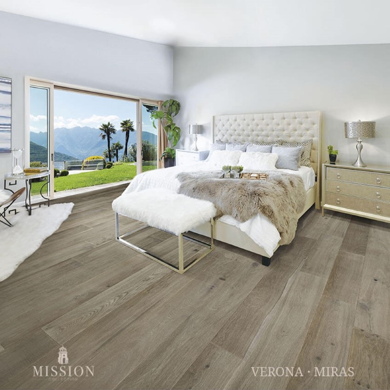 Mission Collection Verona Miras Hardwood Room Scene