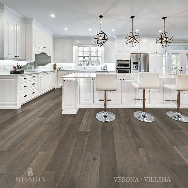 Mission Collection Verona Villena Hardwood Room Scene