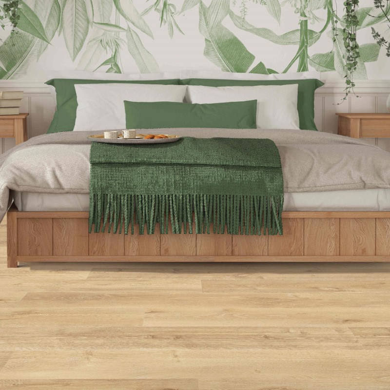 Mohawk PureTech Plus Fallen Leaf Oak Vinyl Room Scene