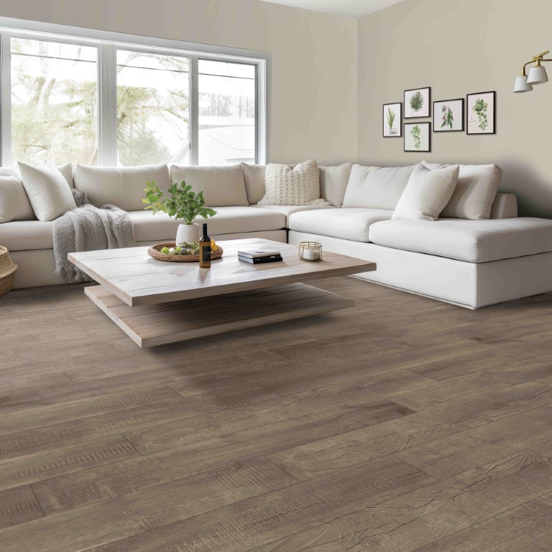 Mohawk PureTech Select Oyster Oak Vinyl Room Scene