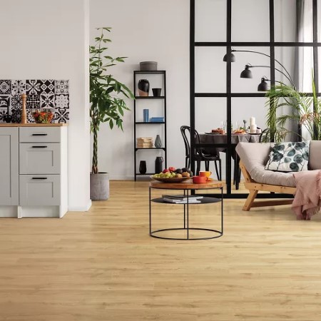 Quick Step NatureTek Plus Perdestia Wheat Oak Laminate Room Scene