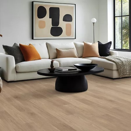 Quick Step NatureTek Premier Propello Glider Oak Laminate Room Scene