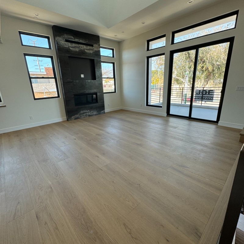 Sonoma Coastal Warm Sand Hardwood Room Scene