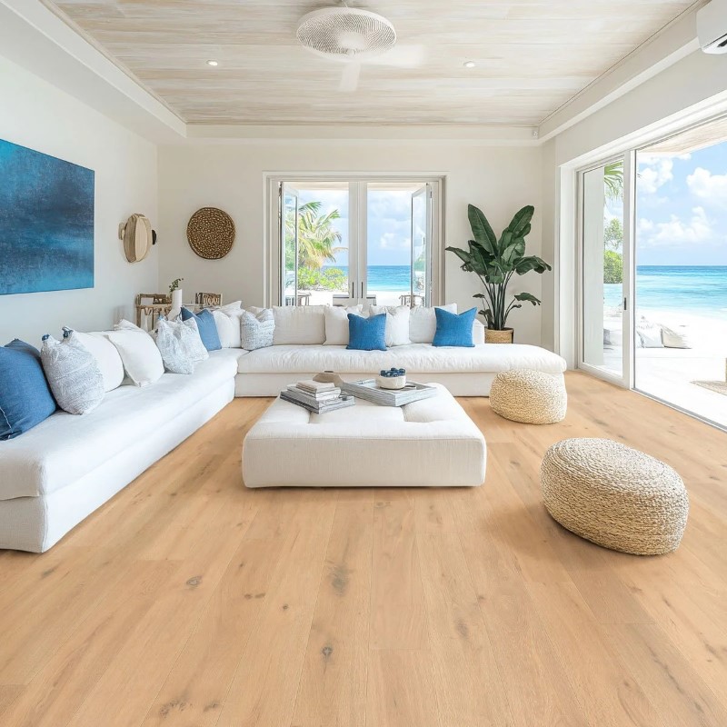 True Touch Flooring Coast Sand Bar Hardwood Room Scene