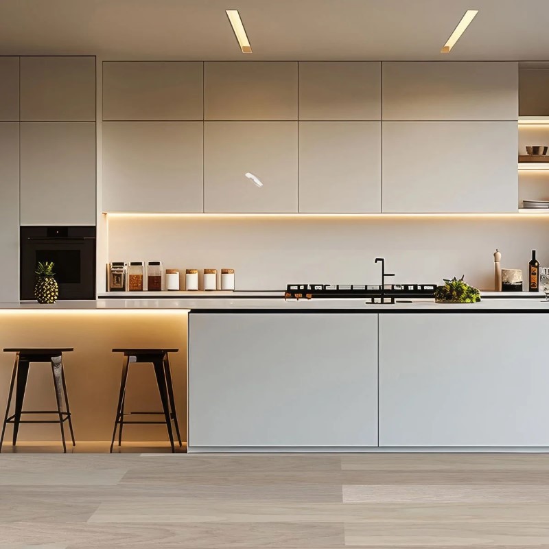 True Touch Flooring Longboard Cutback Hardwood Room Scene